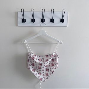 Flower Print Bandana Top
